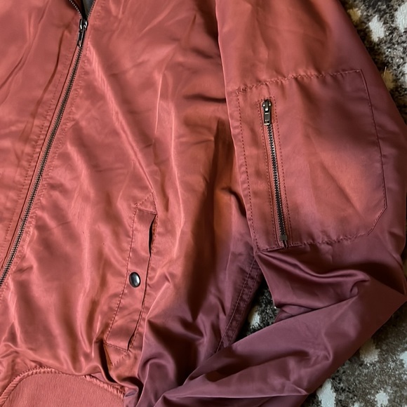 Rust Bomber Jacket - Picture 3 of 7